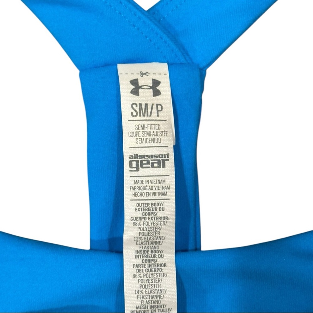 NWOT Under Armour Workout Tank Top with Sports Bra - Picture 3 of 12